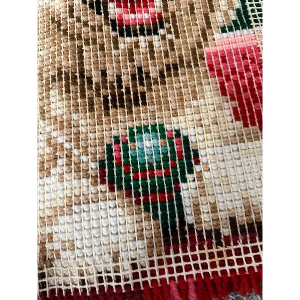 FINISHED 1998 Latch Hook Christmas Puppy 20